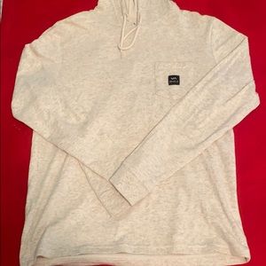 Grey/white Long sleeve hoodie
